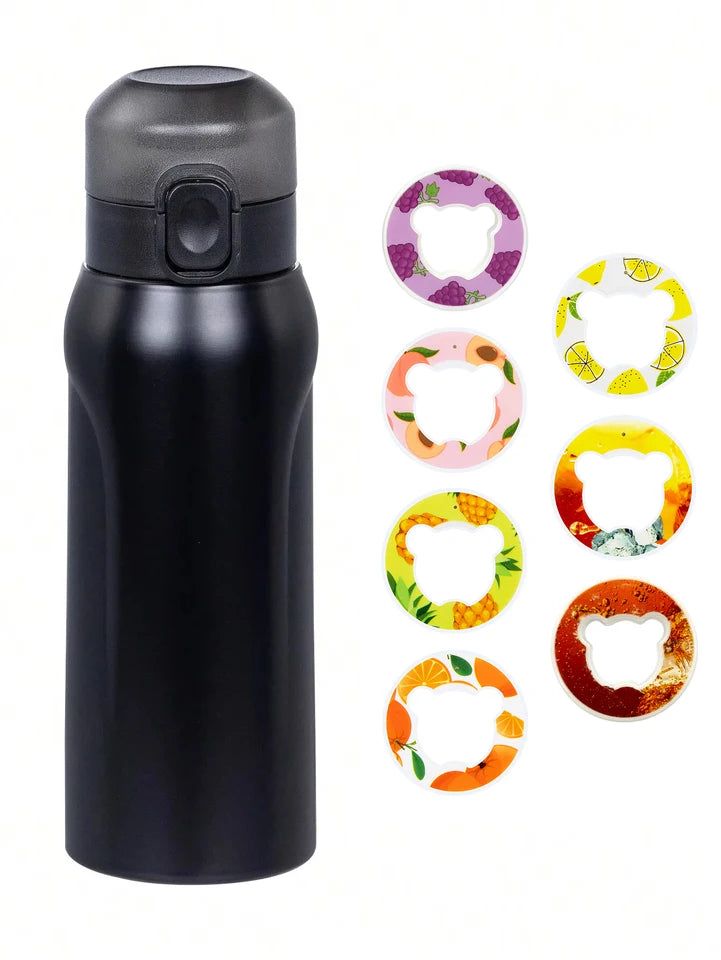 750ml Air Stainless Steel Insulated Cup Large Capacity with 1 Random Flavored Pod Sport Air Water Bottle Vacuum Fragrance Cup