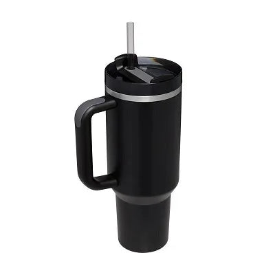 New Hot 40oz Insulated Tumbler acuum Cup 2.0 Thermal Mug for with Handle Straw Stainless Steel Hot and Cold Coffee Drinking