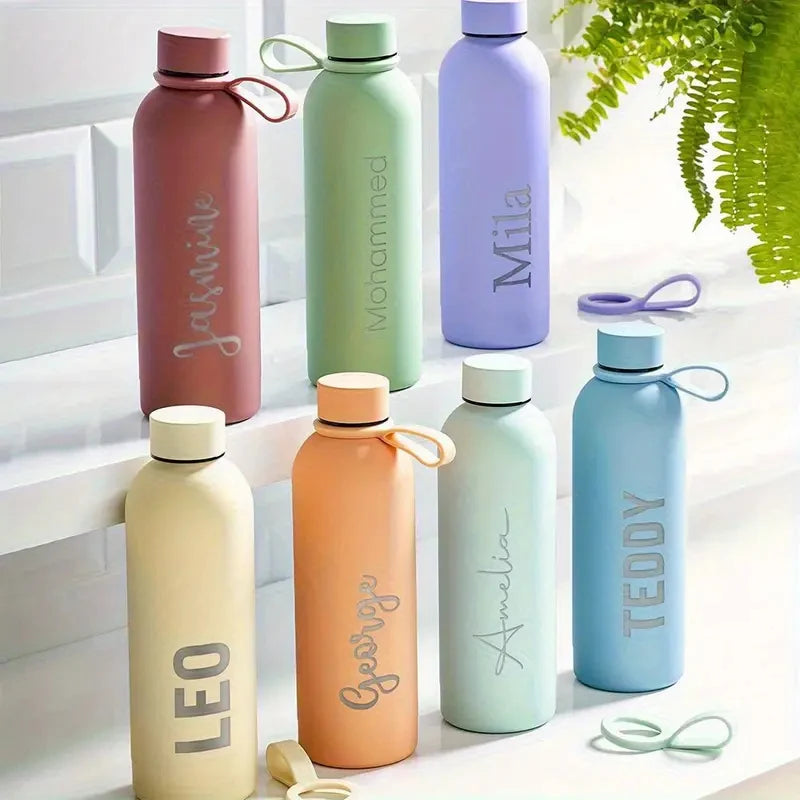 Custom Name Drinkware Tumbler Water Bottle Personalized Water Bottle Logo Vacuum Insulated Sports Stainless Steel