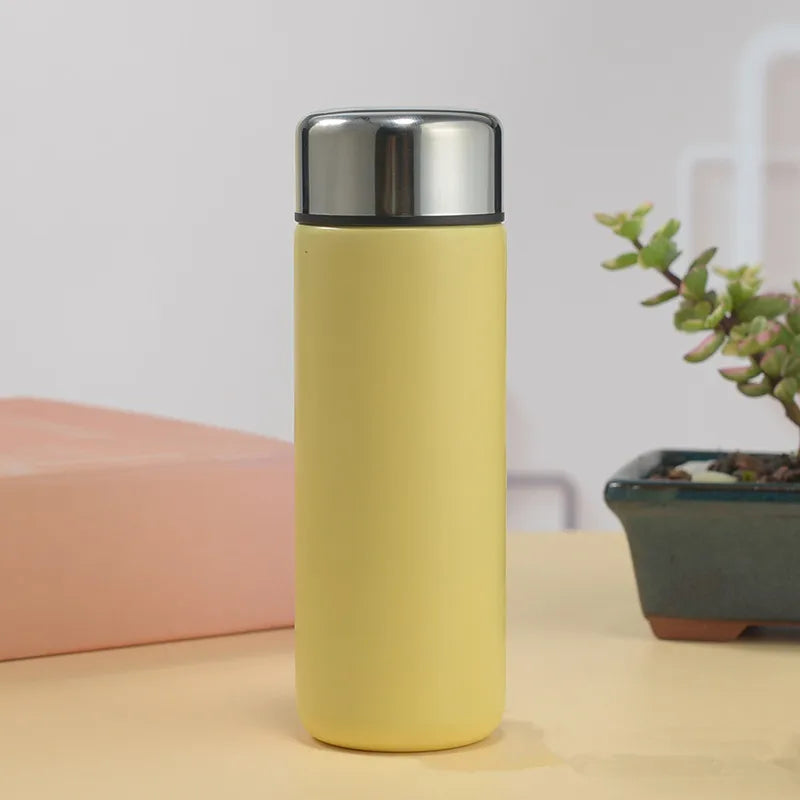 200ML Small Portable 304Stainless Steel Travel Drink Water Bottle Mini Thermos Bottle  Thermoses Coffee Vacuum Flasks Cup