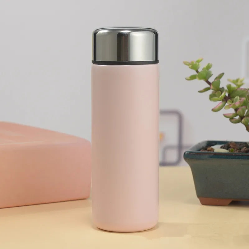 200ML Small Portable 304Stainless Steel Travel Drink Water Bottle Mini Thermos Bottle  Thermoses Coffee Vacuum Flasks Cup