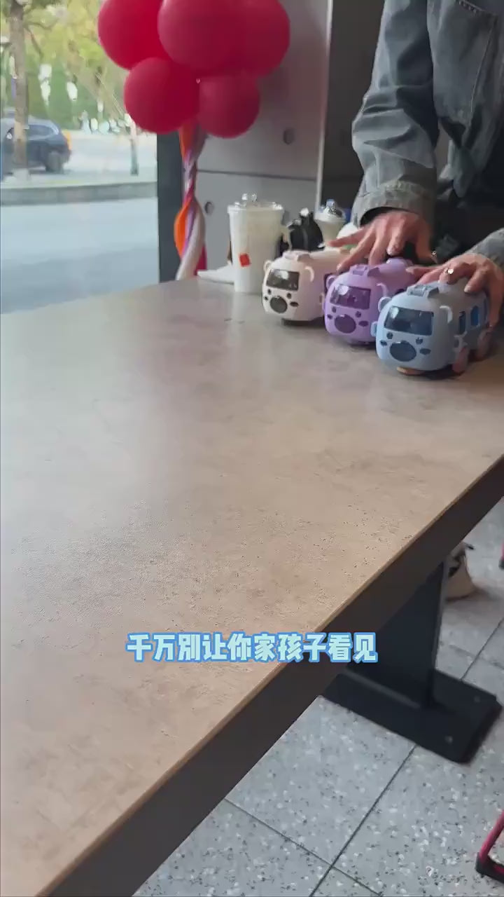 500ML Cute Toy Car Cup with Straw Indoor and Outdoor Water Bottle Large Capacity Plastic Mug for Summer Drinkware Water Bottles